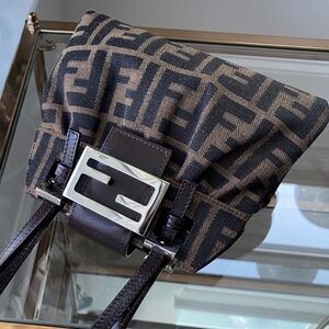 Authentic Fendi Zucca mini tote